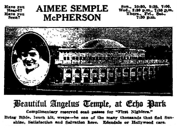 Aimee Semple McPherson