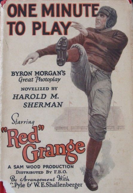 red_grange_one_minute_to_play_book_1926