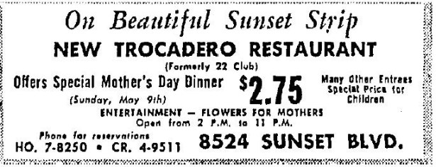 1954 5 7 8524 sunset strip 5-7-54