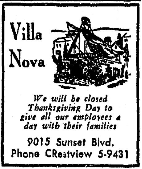 Villa Nova ad 1959