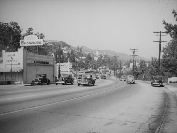 8383 Sunset Strip ca. 1938