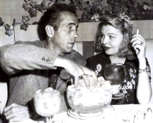bogart and Mayo Larue 1944