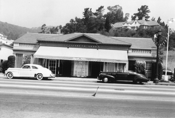 elizabeth arden 8597 sunset blvd 1940s