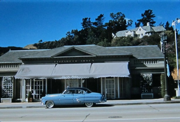 elizabeth arden 8597 sunset blvd 1950s