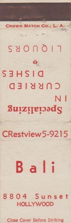 8804 Sunset Blvd as bali