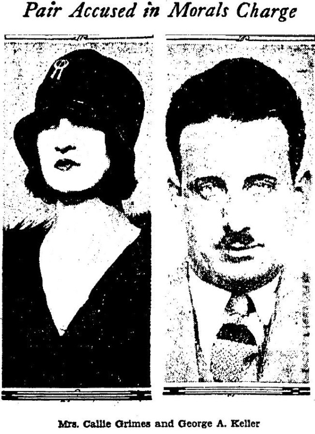 Callie Grimes in 1928.