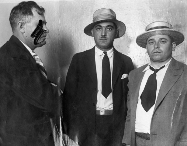 (L-R) Detective Frank "Lefty" James, Pupillo and Ardito. LAPL