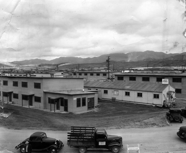 Basilone Homes ready for occupancy, February 17, 1947. LAPL.