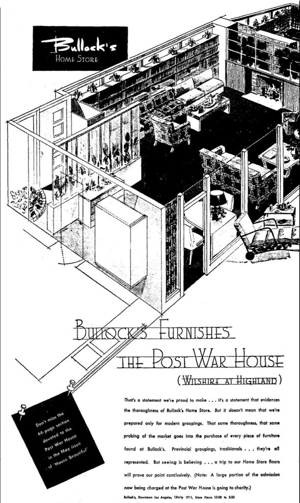 bullock's post war house